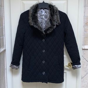 Volcom Coat with Faux Fur Collar